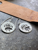 Load image into Gallery viewer, Bear Paw~ Earrings
