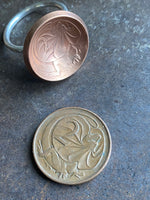 Load image into Gallery viewer, 1982 Australian 2c coin~ Ring
