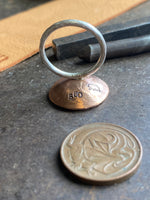 Load image into Gallery viewer, 1975 Australian 2c coin~ Ring
