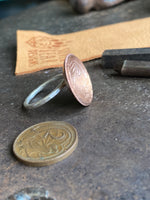 Load image into Gallery viewer, 1975 Australian 2c coin~ Ring
