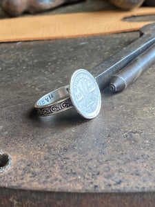 1959 Australian Three pence coin~ Ring