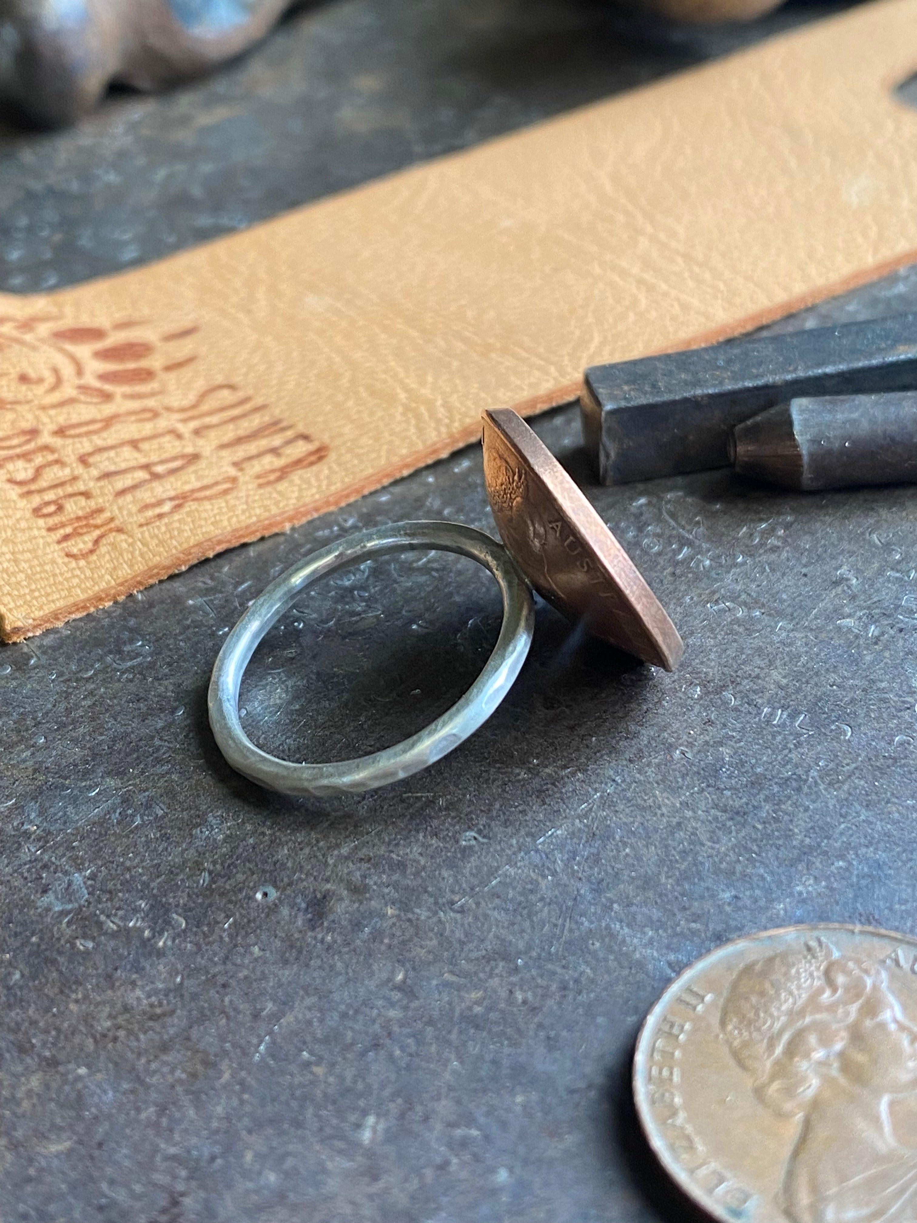 1982 Australian 2c coin~ Ring