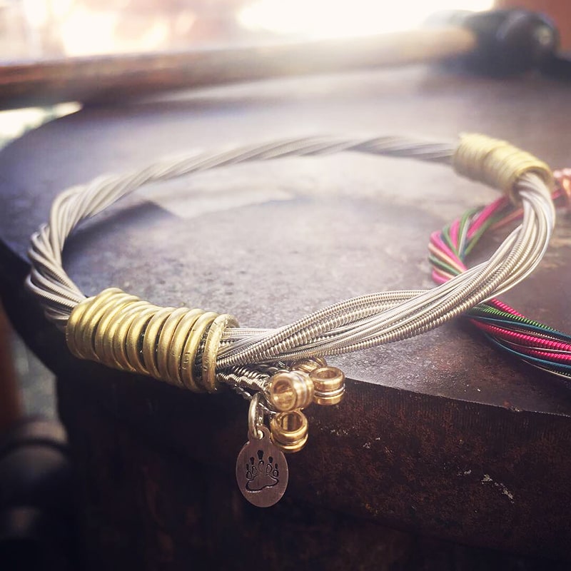 Guitar String~ Bangle